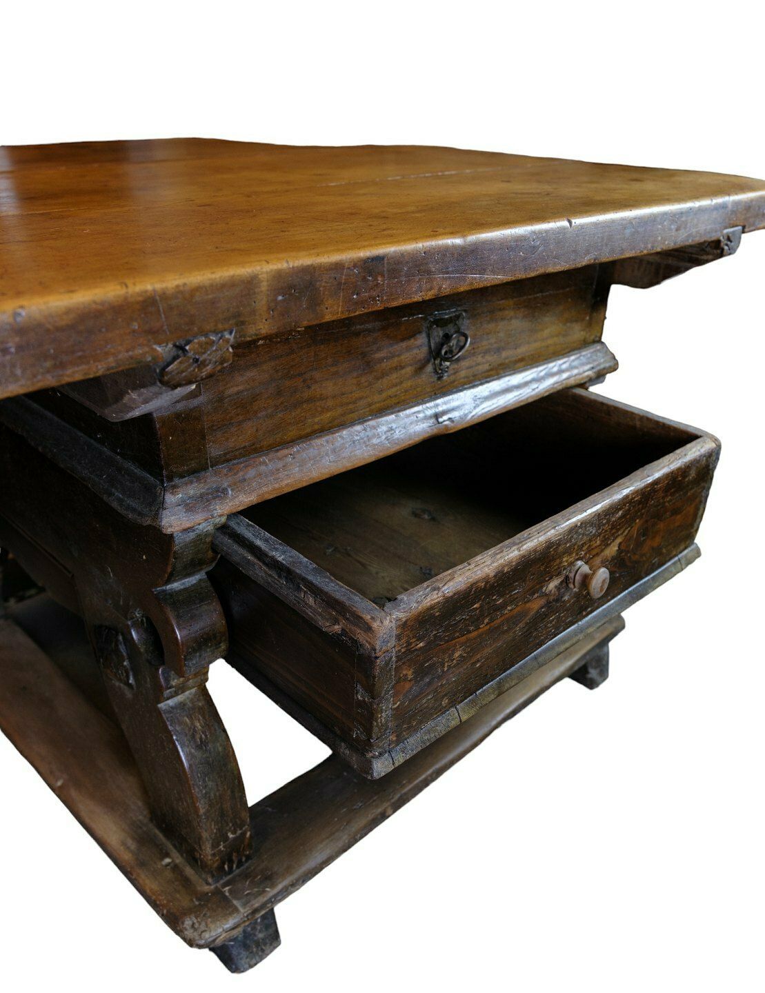 Swiss Cheese Board In Oak With Secret Room From 1720's photo Furniture
