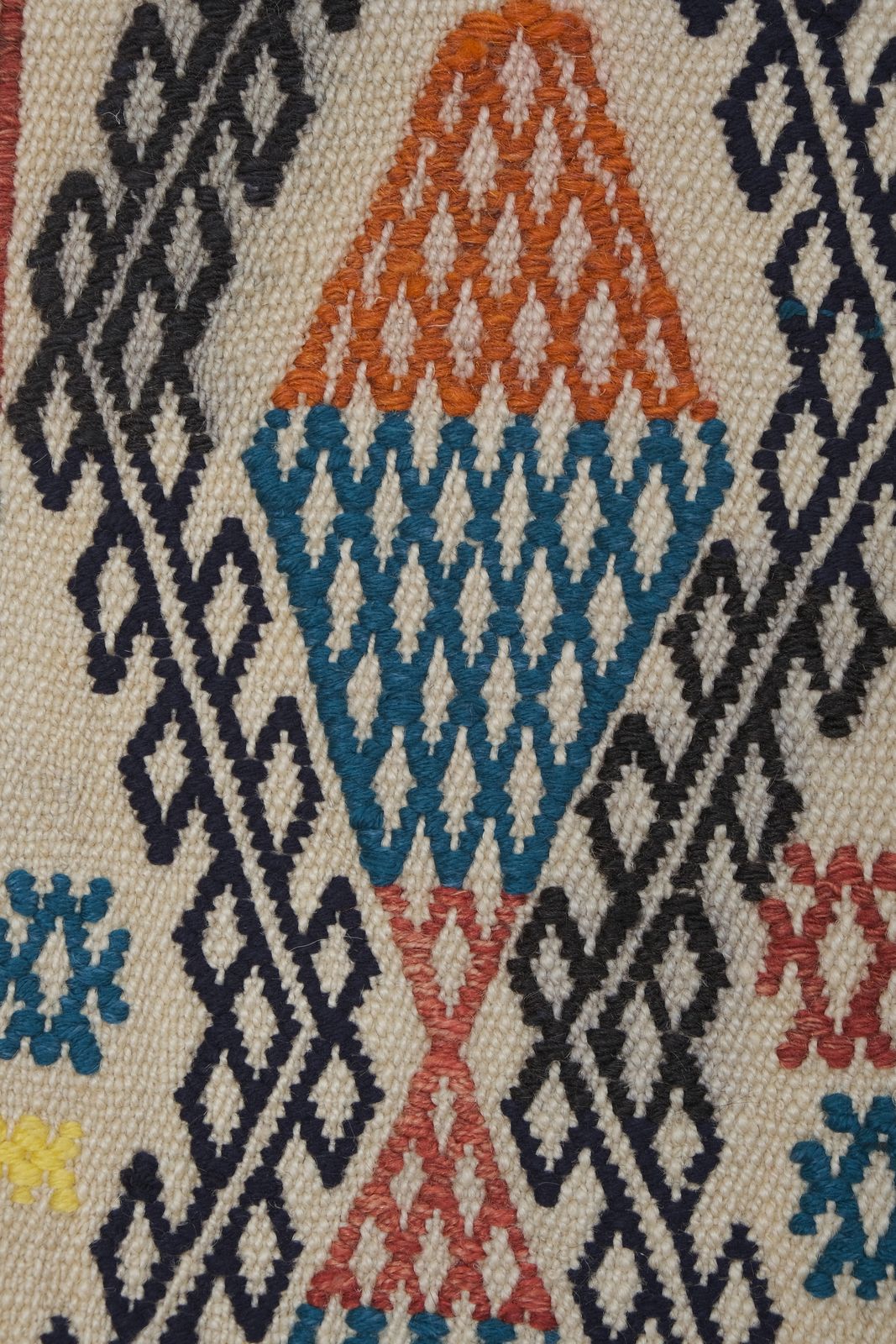 Mid Century Eco Friendly Handwoven Farmhouse Kilim Runner 2'6" X 16'6" photo 750.0