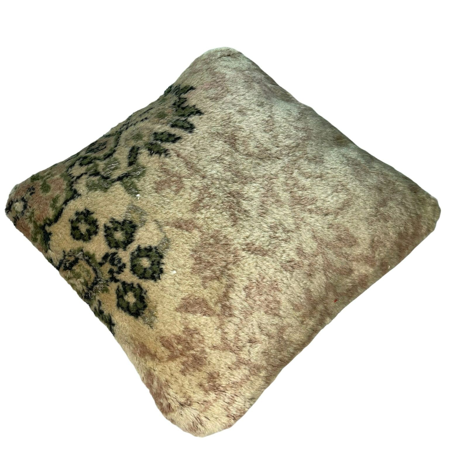18'' X 18'' Vintage Handgemaakte Tapijtkussenhoes, 45 X 45 Cm Decoratieve Tapijtkussenhoes, Grote Vintage Turkse Tapijtkussenhoes photo furniture