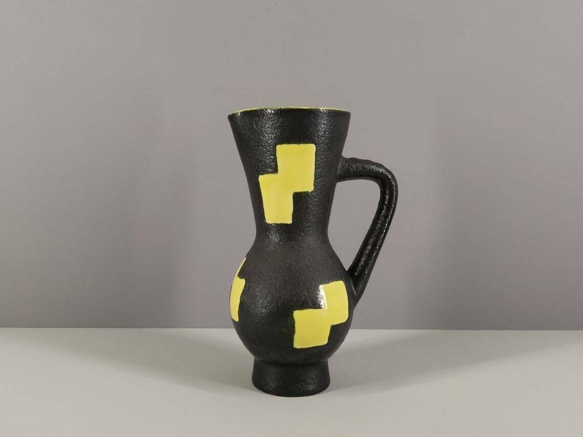 Elchinger Pitcher France Ceramics 50s / Collection / French Ceramics / 50s / Vintage / Mid Century / Xxth Century