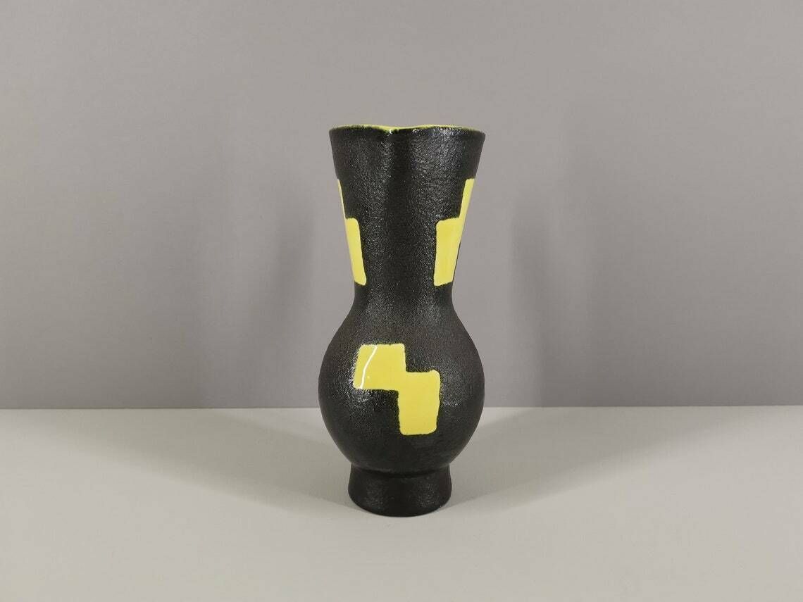 Elchinger Pitcher France Ceramics 50s / Collection / French Ceramics / 50s / Vintage / Mid Century / Xxth Century photo for sale