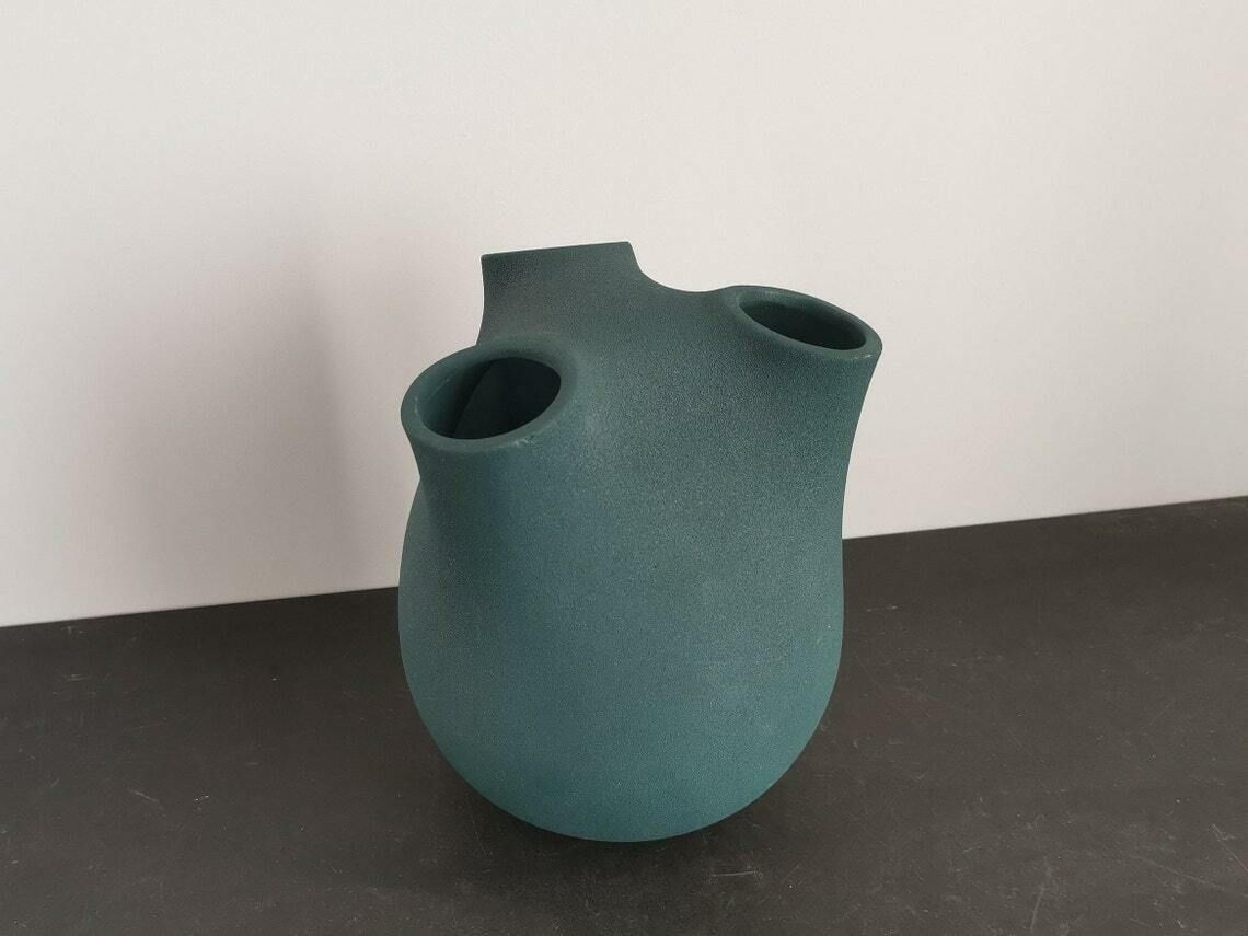 Contemporary Ceramic Vase, Asymmetrical Free Form / Organic Forms / Contemporary Ceramics