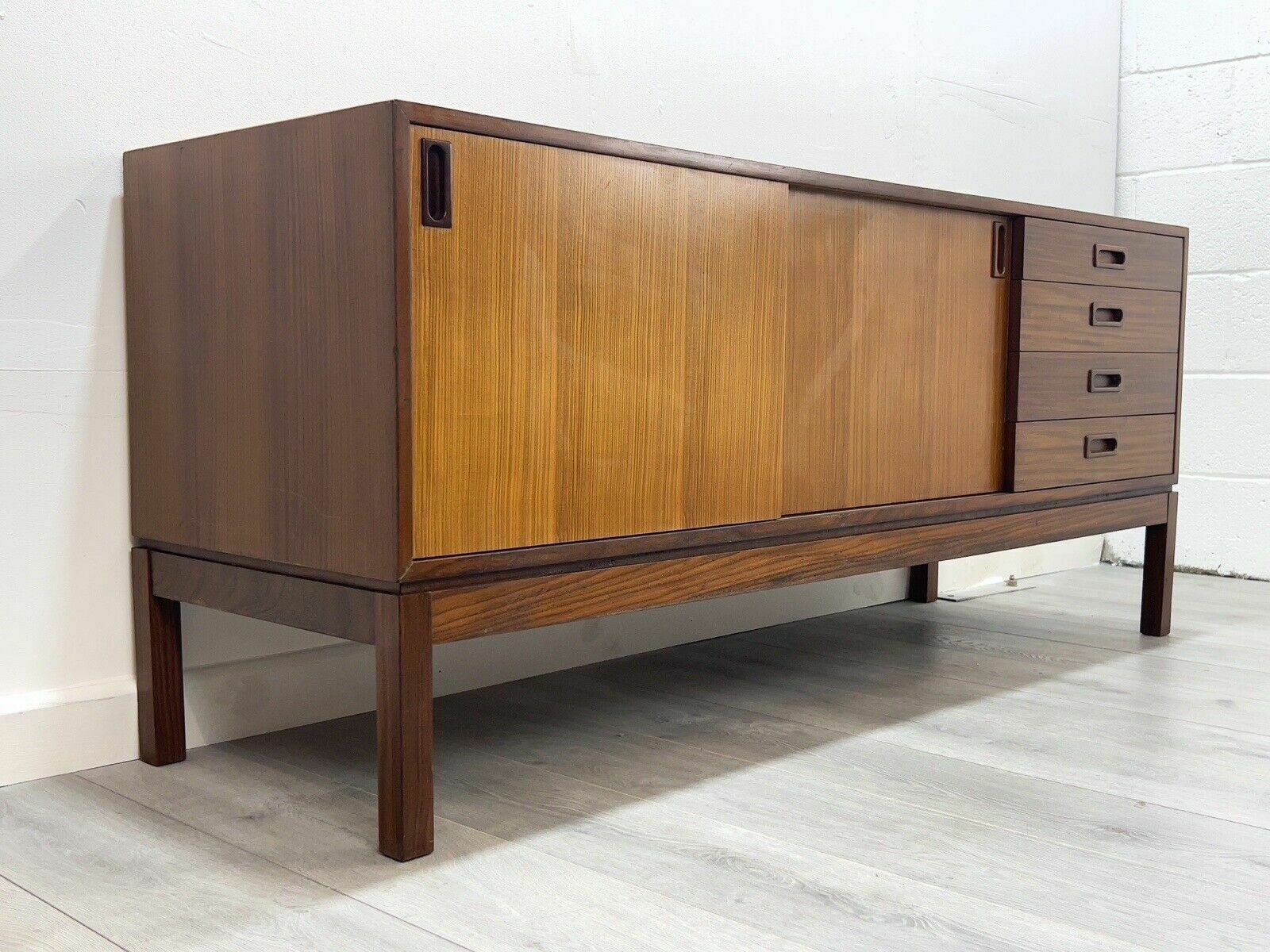 Remploy, Mid Century Afromosia & Ash Sideboard photo for sale