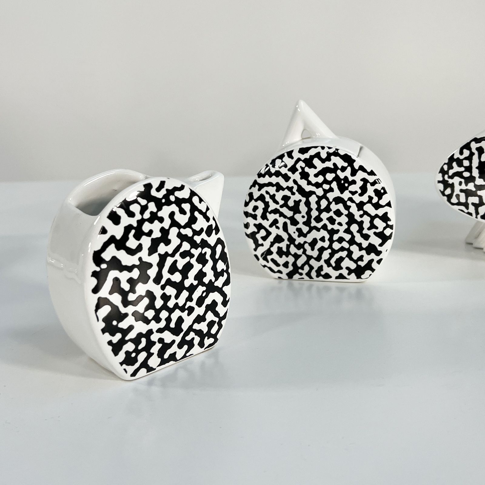 Tea Service With Cookie Jar By L. Saccardo & M. Materassi For Mas Italy, 1980s photo for sale