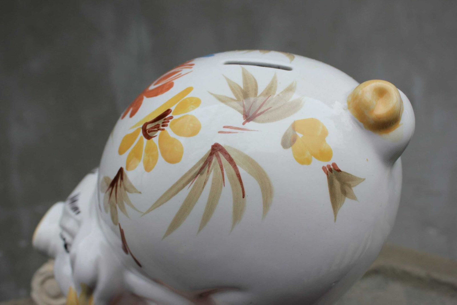 Family, Large Piggy Bank, Cute Money Box Coin Safe Bank, Collectible Porcelain Toy, Newborn Gift photo 103.0