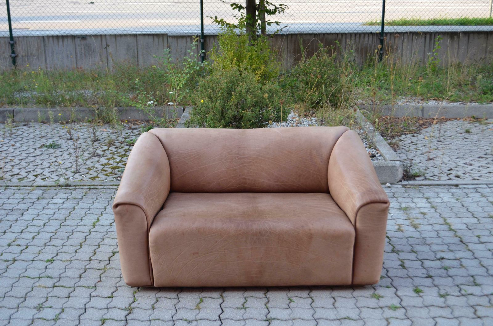 De Sede Ds 47 Loveseat Neck Leather Sofa Brown photo 4764.0