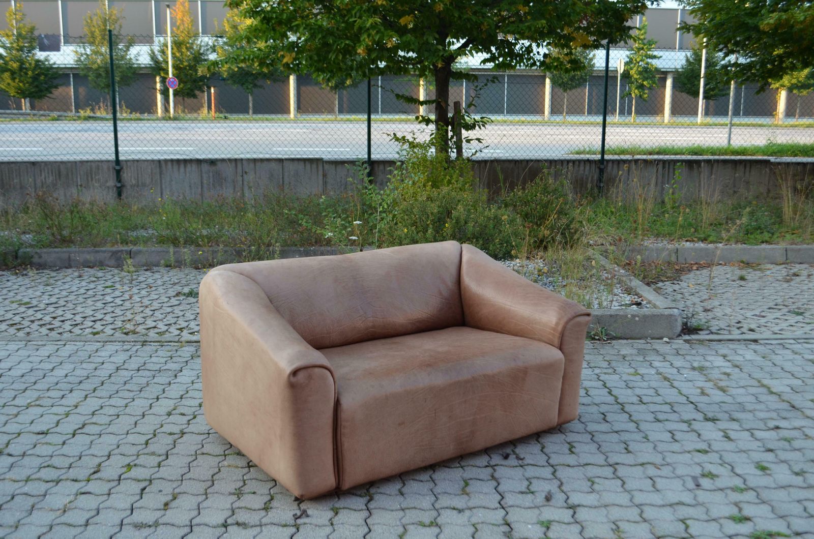 De Sede Ds 47 Loveseat Neck Leather Sofa Brown photo buy