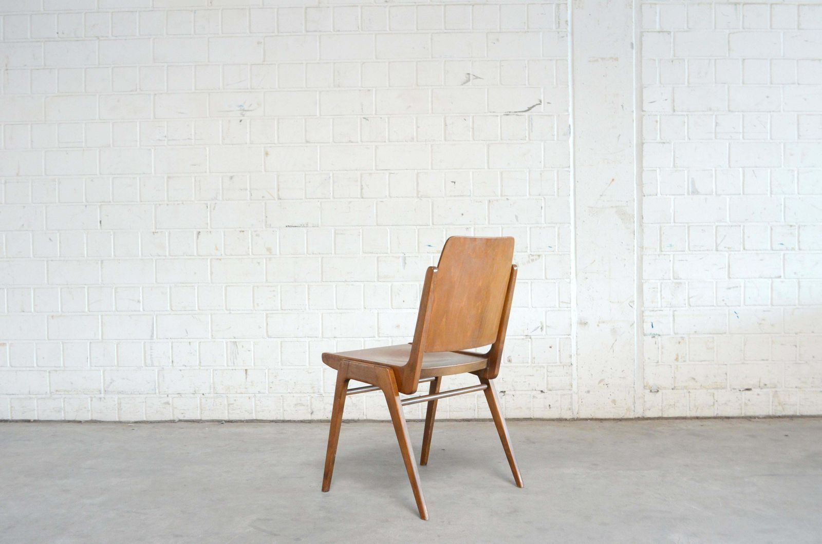 Furniture 12set Of Original Austro Chairs By Franz Schuster For Wiesner Hager Austria 1959 photo