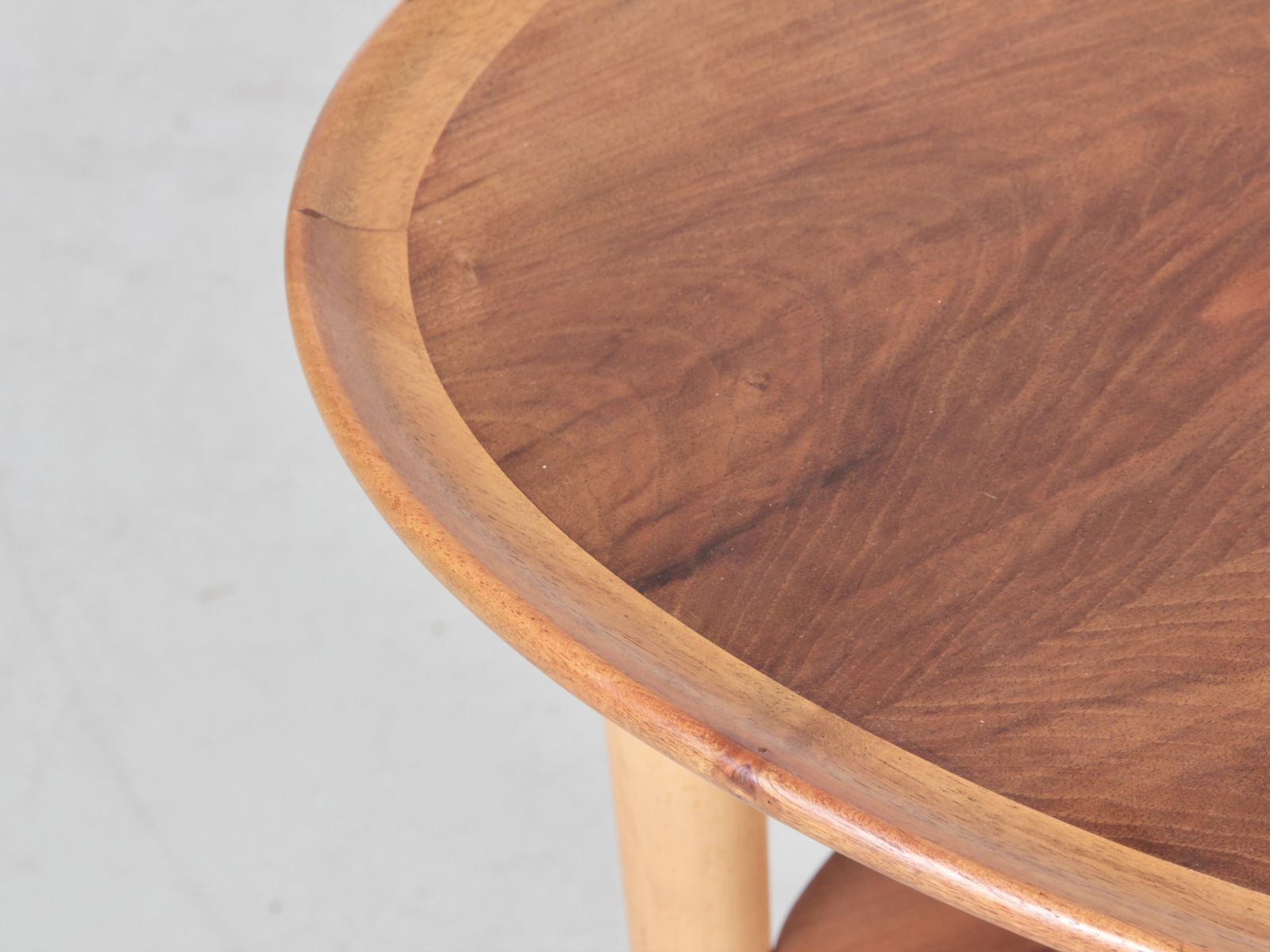 Mid Century Modern Scandinavian Coffeee Table In Walnut photo 1950.0