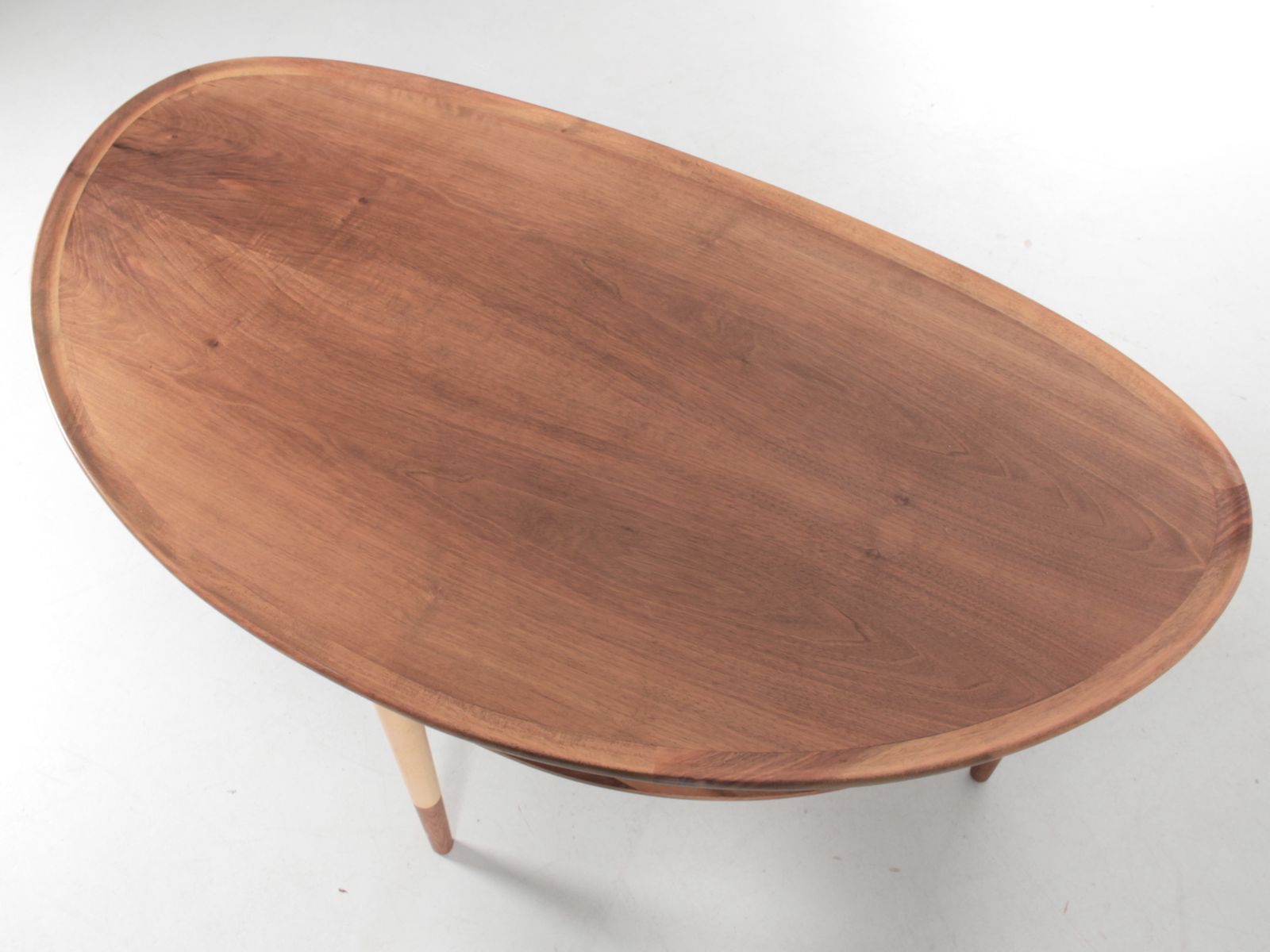 Mid Century Modern Scandinavian Coffeee Table In Walnut photo vinterior