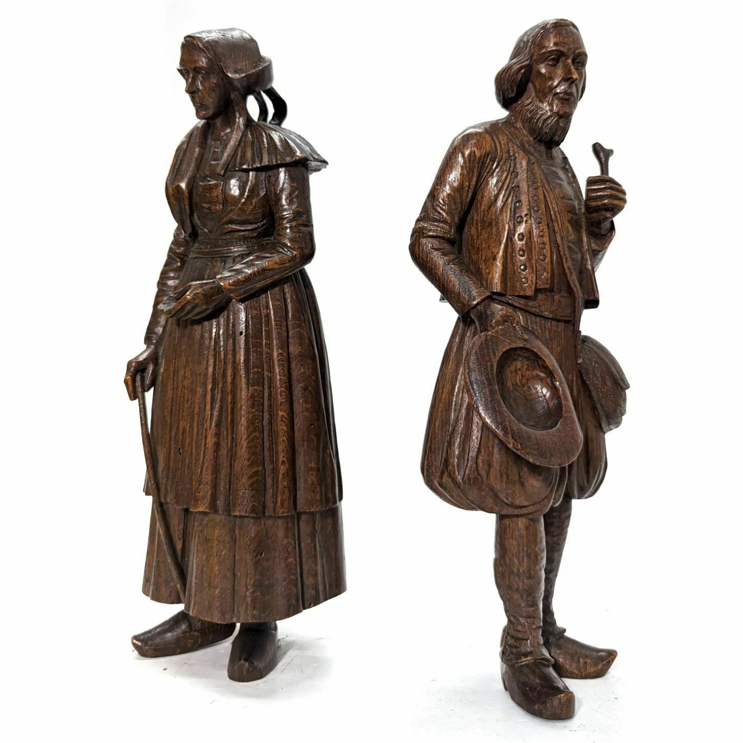 Oak Sculpture In The Style Of Dieppe photo furniture