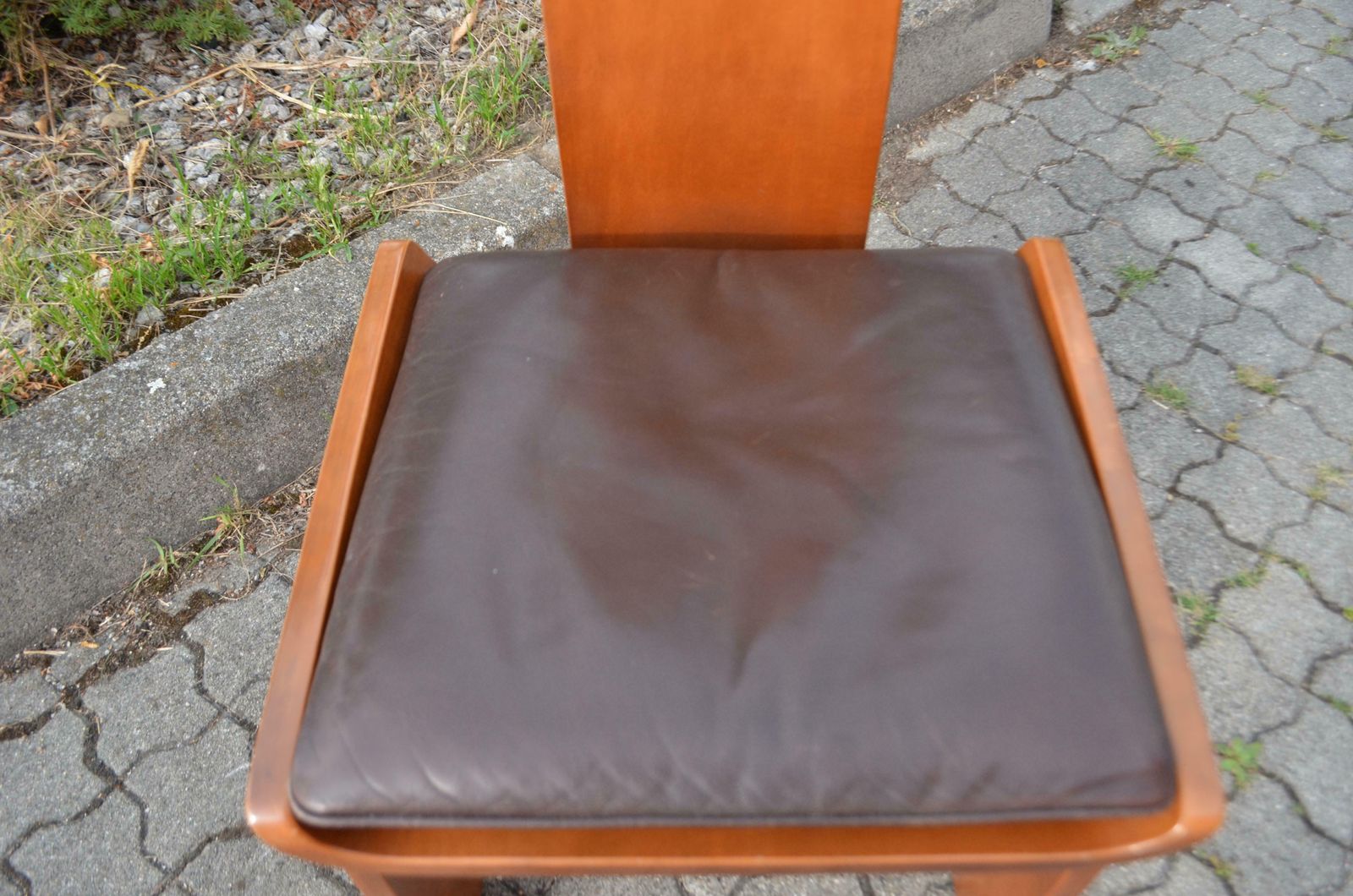 photo for sale Edoardo Landi Model Diago Brutalist Tripod Purist Dining Chair Nikol