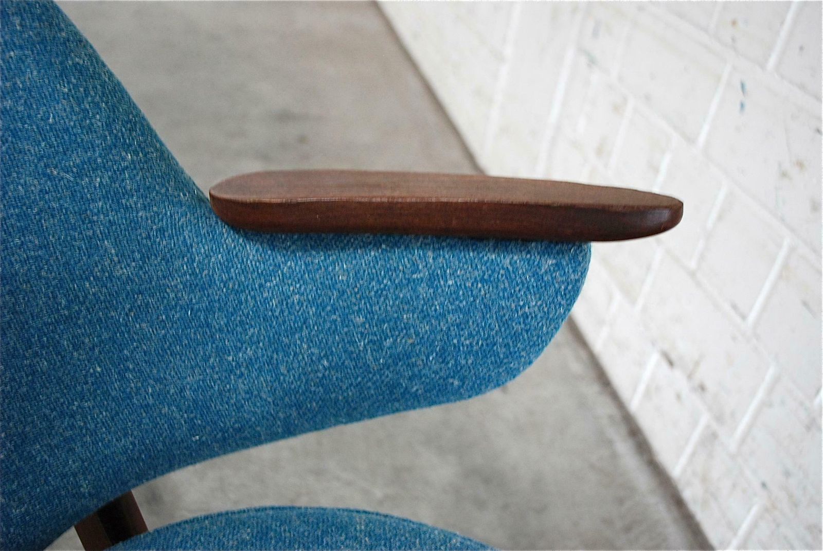 Furniture Carl Edward Matthes Modell 33 Pair Of Easy Lounge Chair, 1960s photo