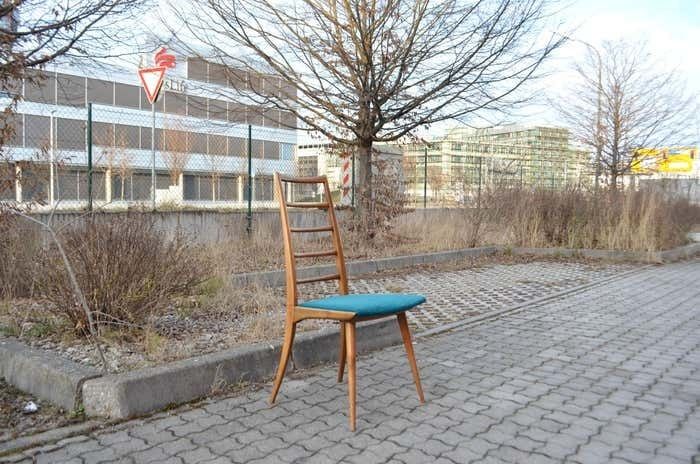photo buy Ernst Martin Dettinger Mid Century Dining Chair Ensemble Lucas Schnaidt Germany