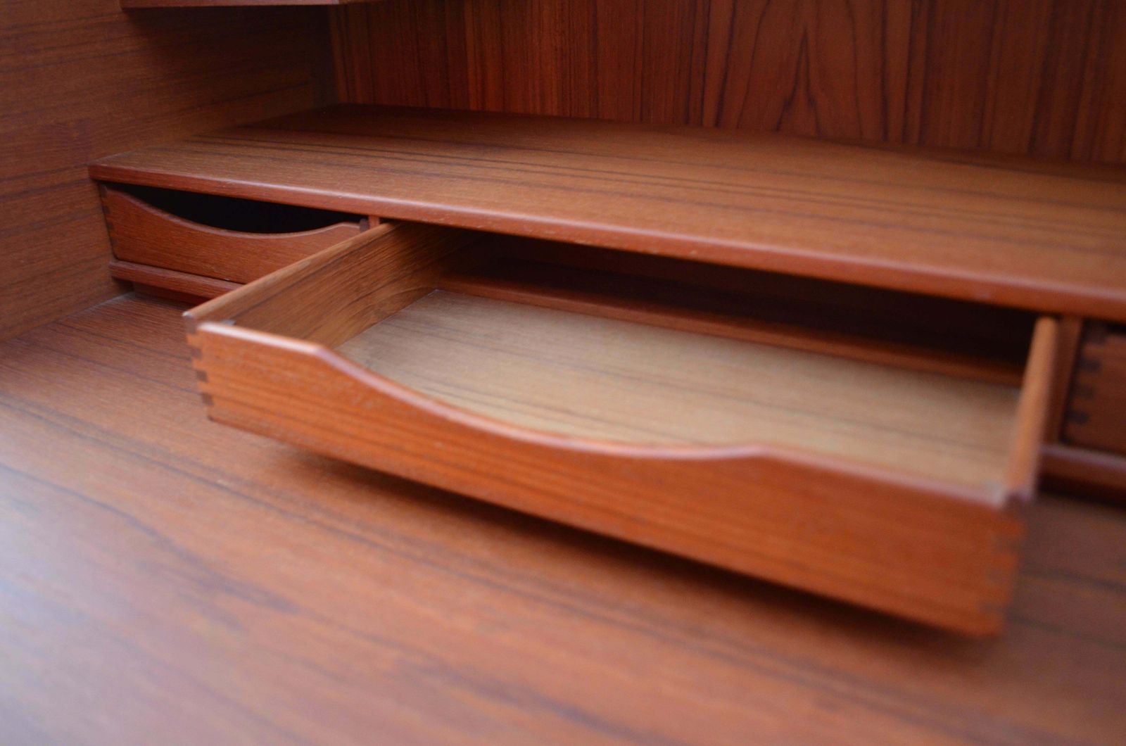 Kai Kristiansen For Torring / Hjn Mobler Model 63 Danish Modern Teak Secretary photo vinterior