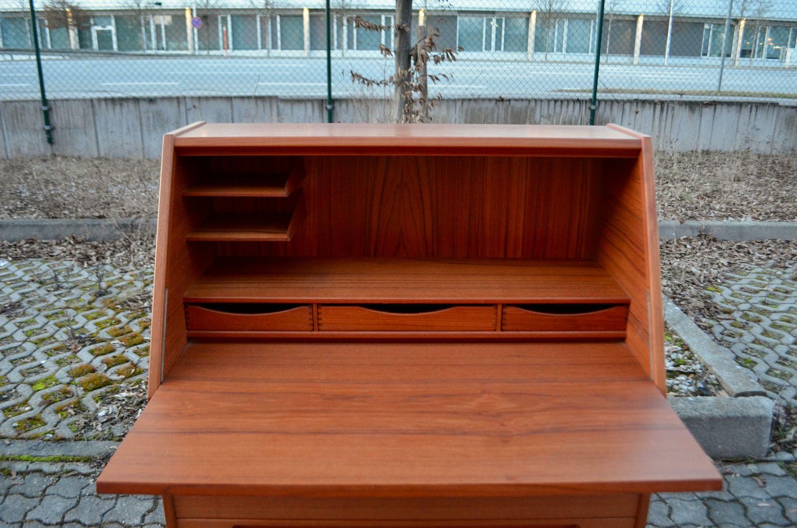 photo for sale Kai Kristiansen For Torring / Hjn Mobler Model 63 Danish Modern Teak Secretary