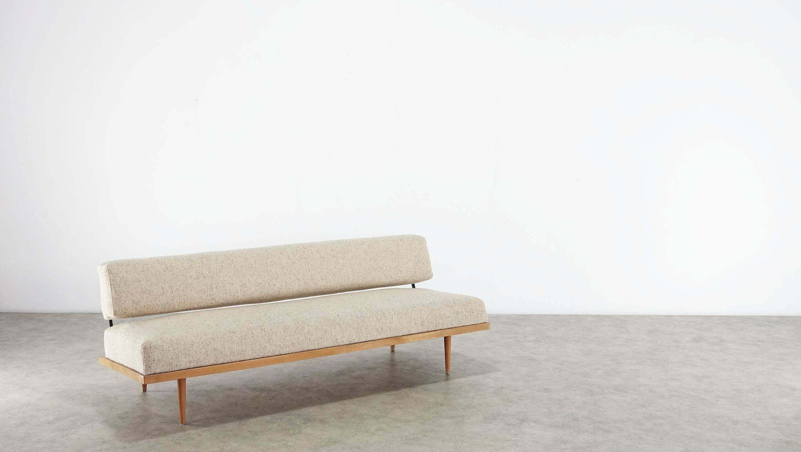 Josef Pentenrieder Minimalist Daybed Convertible Sofa For Hans Kaufeld, 1954 photo 4235.0