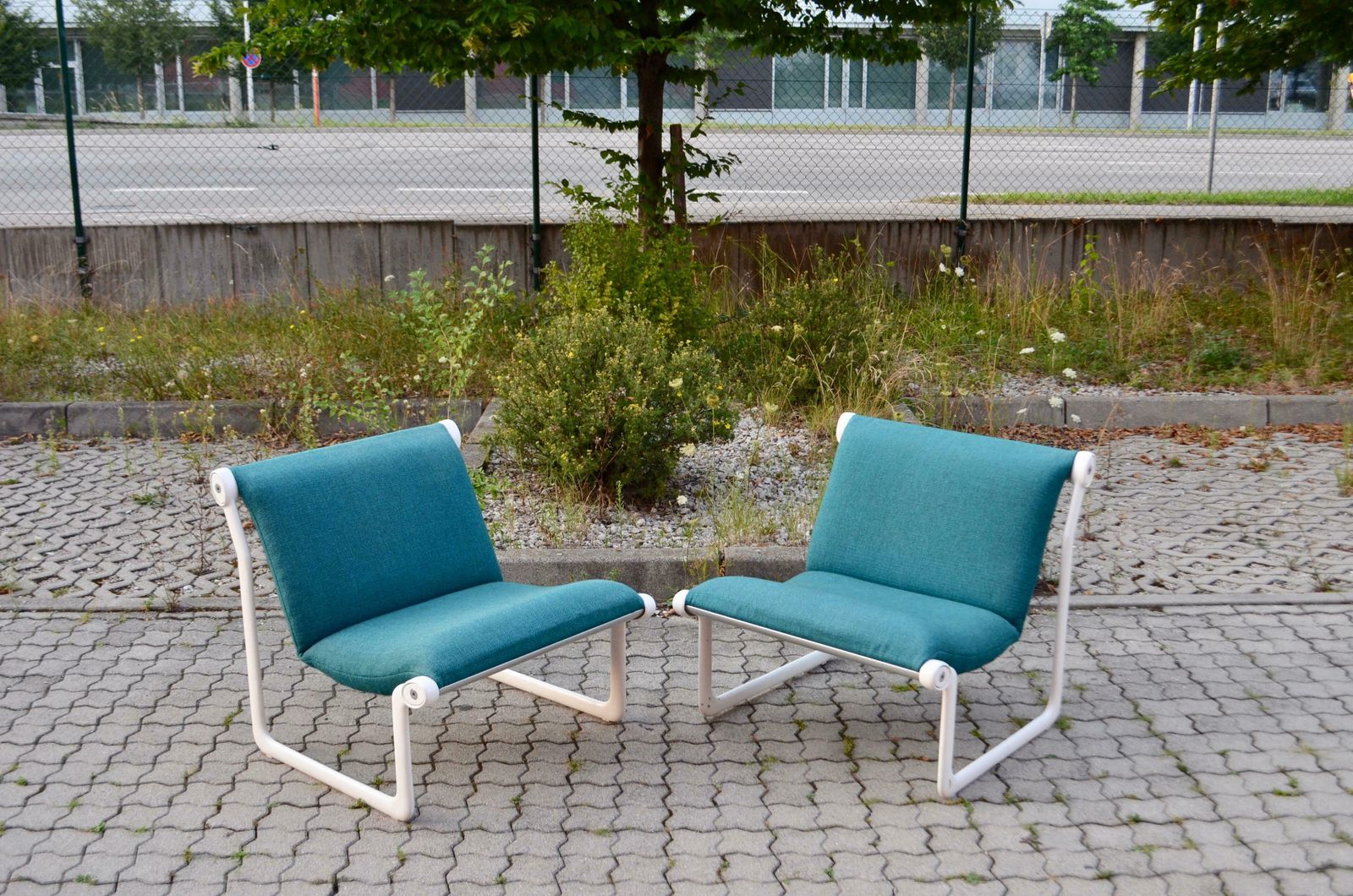 Knoll International Sling Lounge Chair By Hannah Morrison Set Of 2 photo Furniture