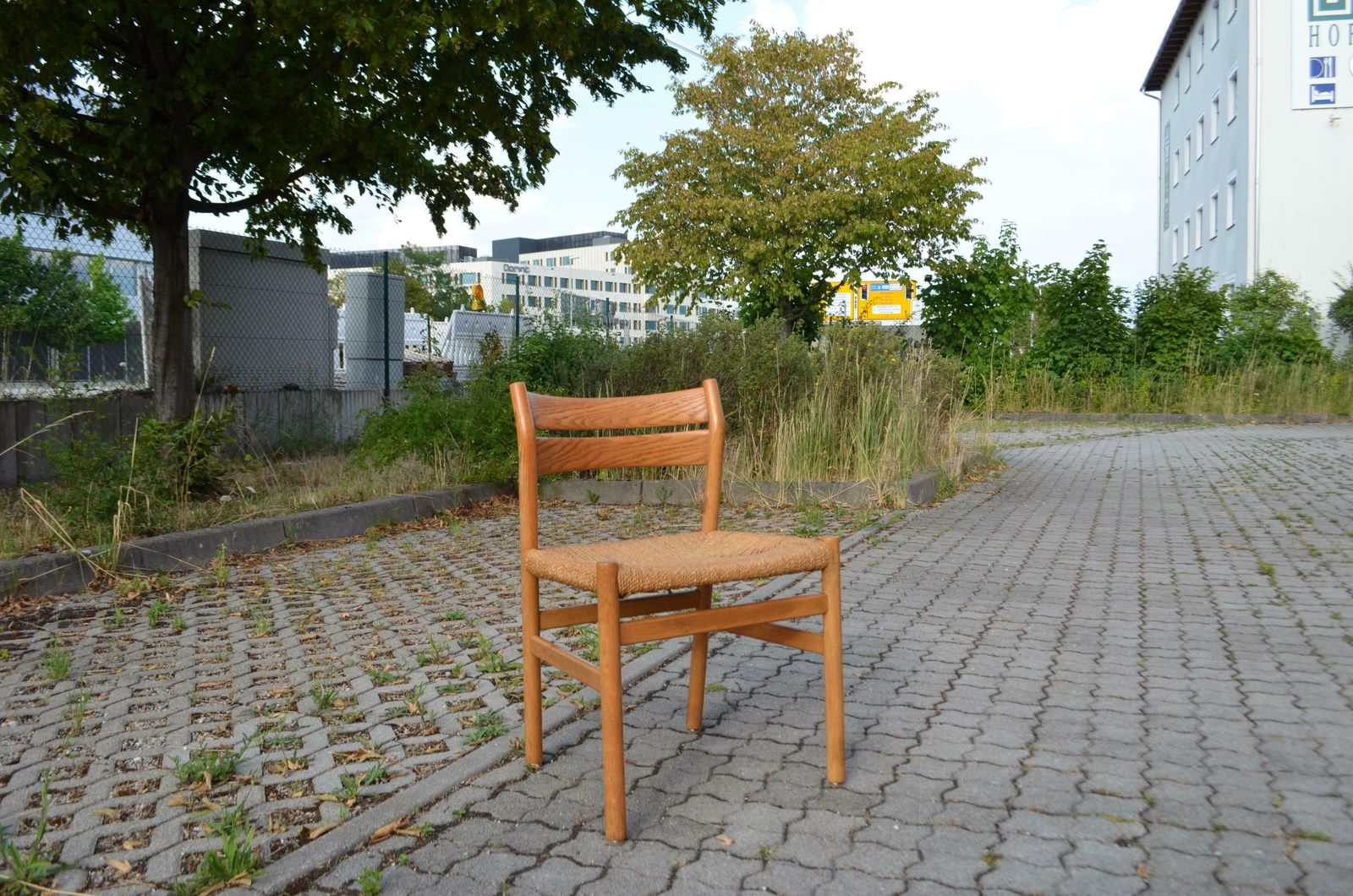 photo furniture Børge Mogensen Model Bm1 Dining Oak Chairs For C.M. Madsens Set Of 6