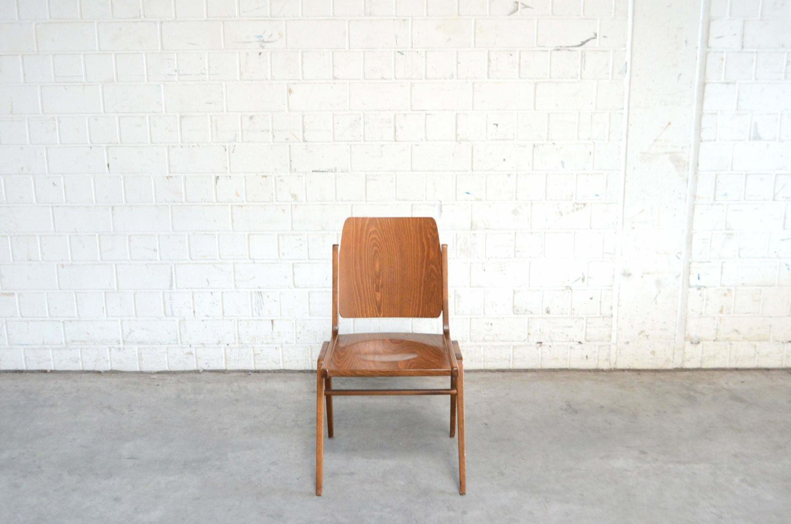 8 Set Of Original Austro Chairs By Franz Schuster For Wiesner Hager Austria 1959 photo buy