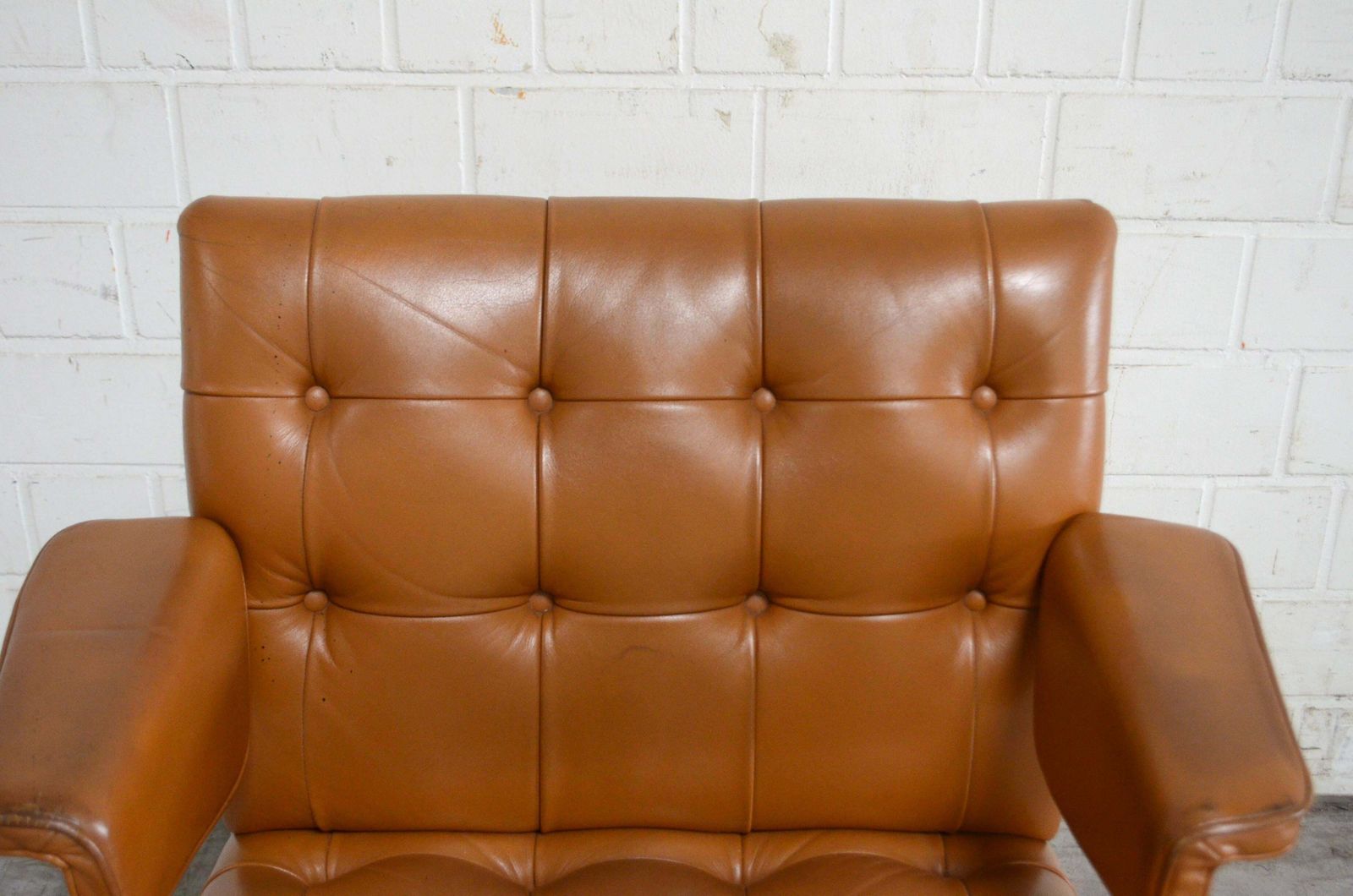 Robert Haussmann De Sede Rh 305/ 304 Unesco Softpad Chairs Chair Cognac photo buy