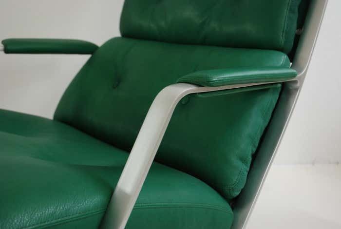 Furniture Kill International Fk 85 Lounge Chair Green By Kastholm & Fabricius Kelly Green photo