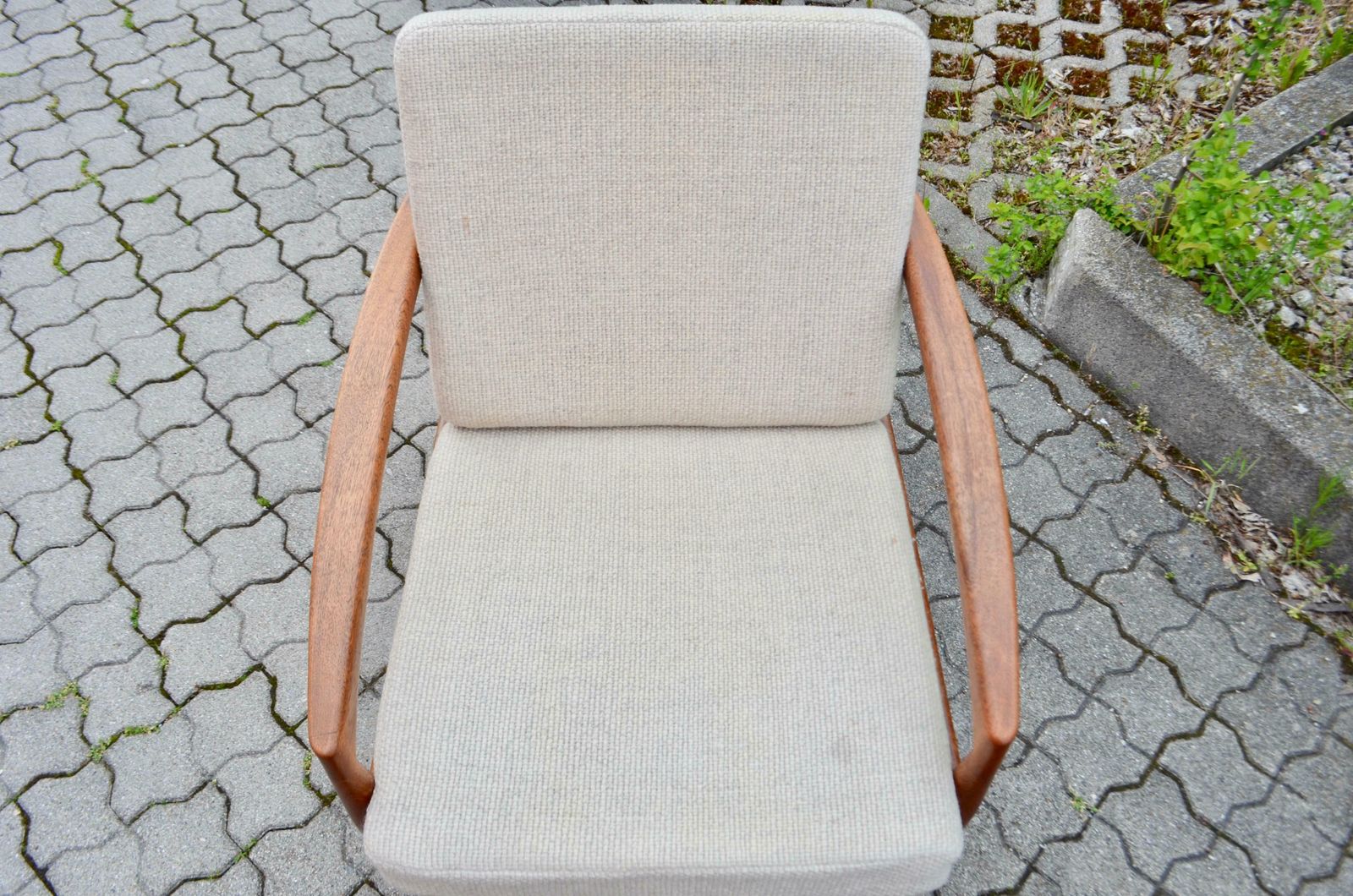 6882.0 Kai Kristiansen Paper Knife Teak Easy Chair For Magnus Olesen Set Of 2 photo