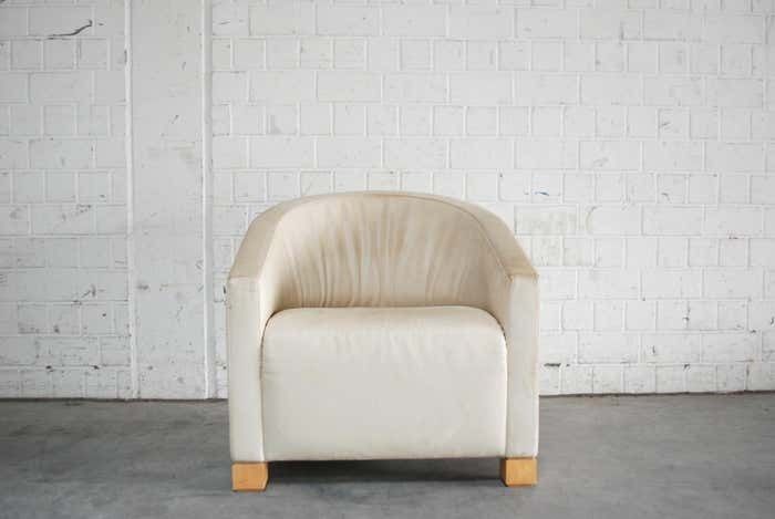 De Sede Leather Lounge Chair Armchair Creme Paolo Piva photo furniture