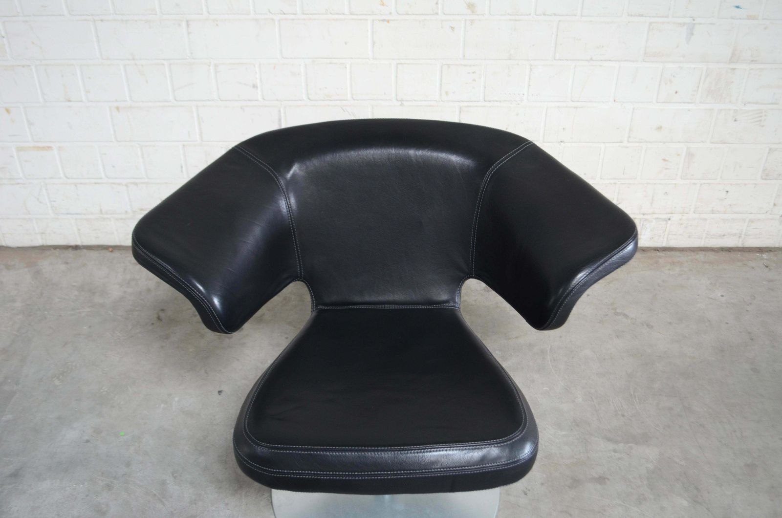 Rare Prototype Of Classicon Munich Lounge Chair Black Leather photo Furniture