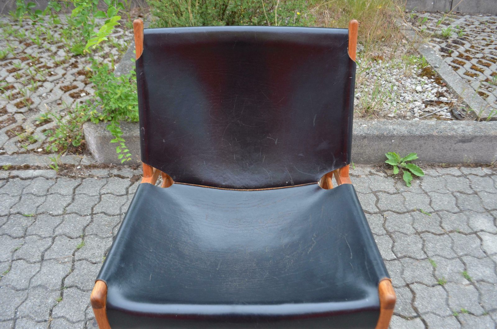 photo furniture Franz Xaver Lutz Model 1192 Chimney Lounge Chair For Deutsche Werkstätten, 1958