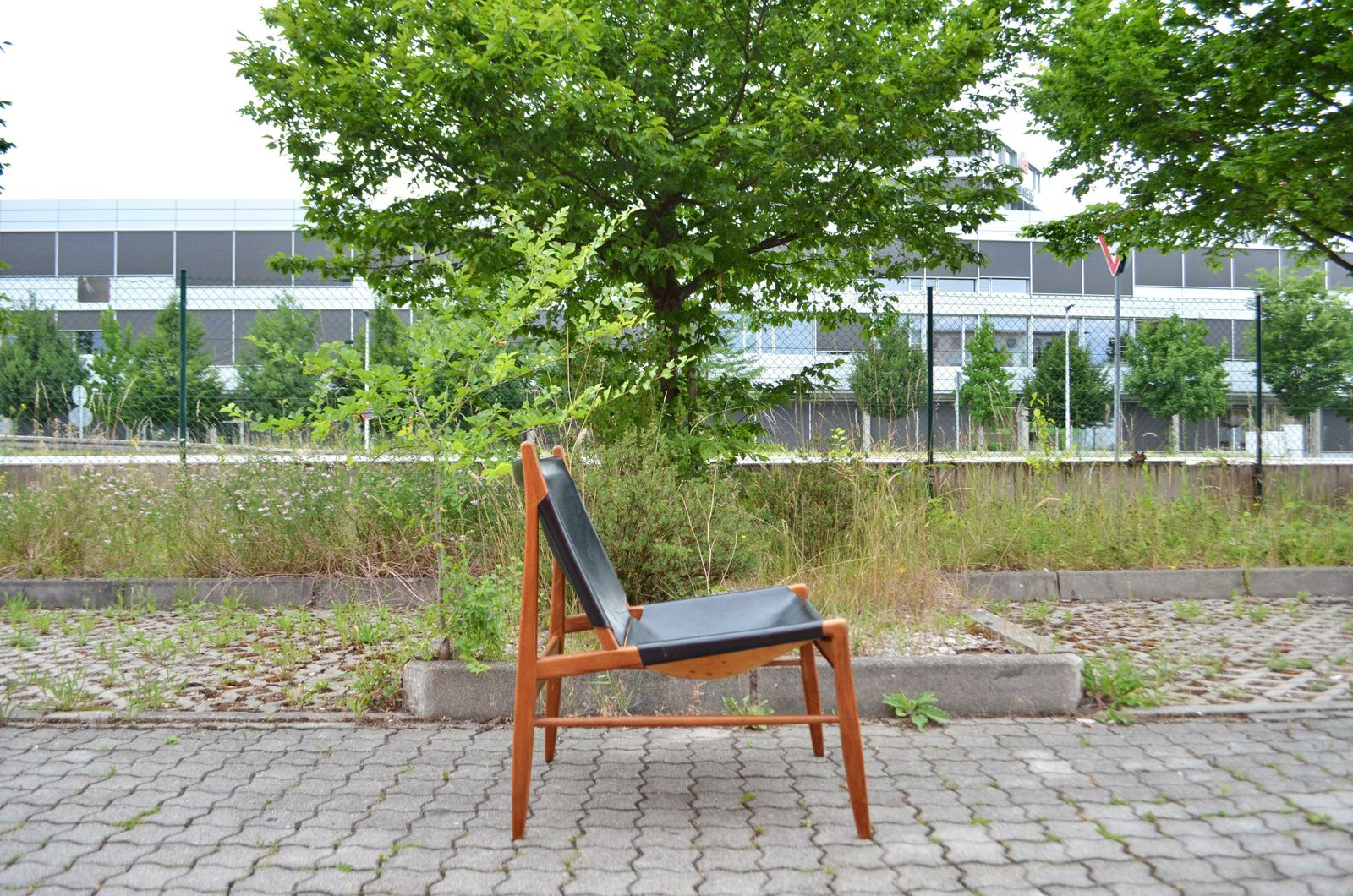 Furniture Franz Xaver Lutz Model 1192 Chimney Lounge Chair For Deutsche Werkstätten, 1958 photo