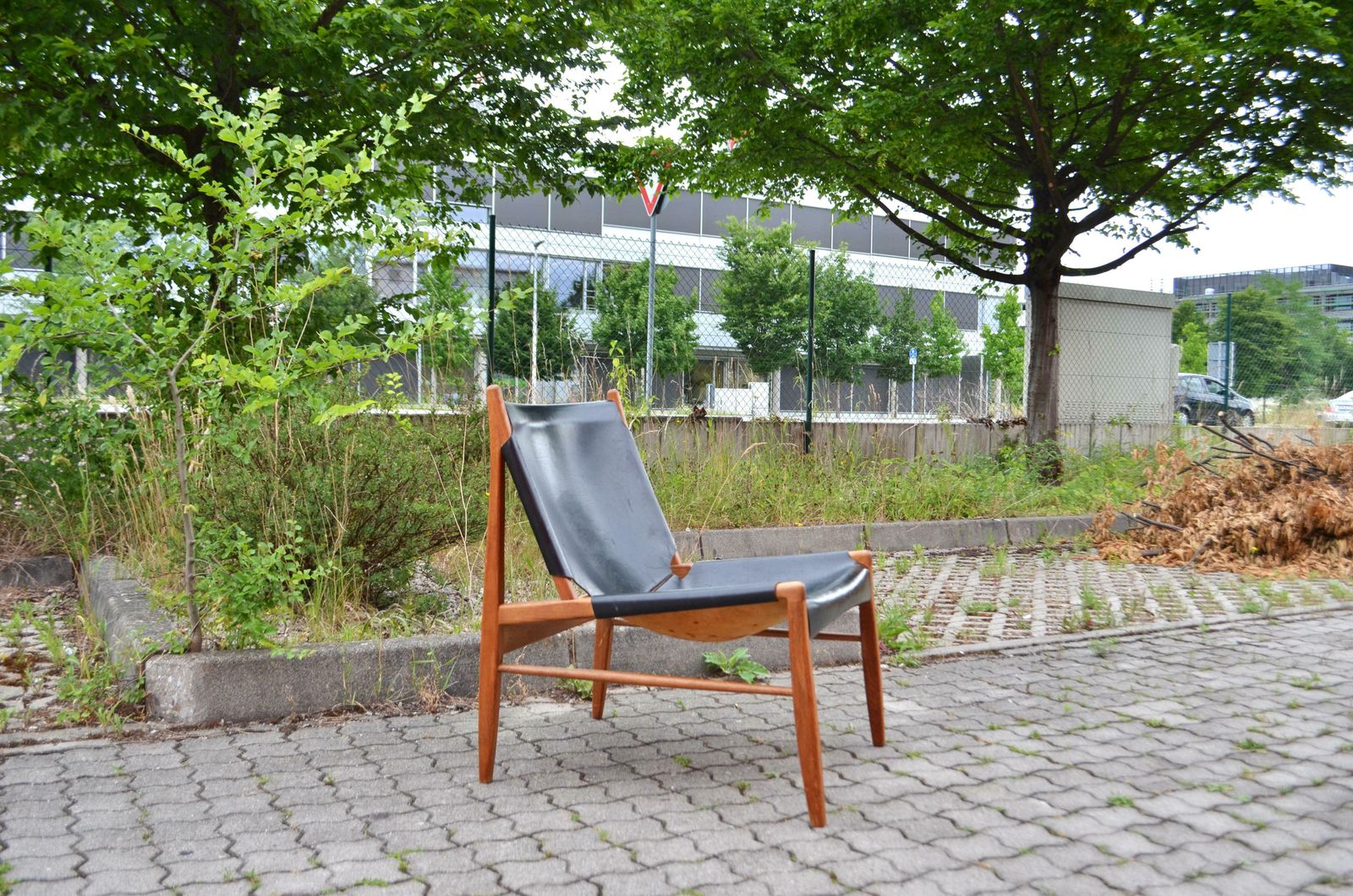 photo vinterior Franz Xaver Lutz Model 1192 Chimney Lounge Chair For Deutsche Werkstätten, 1958
