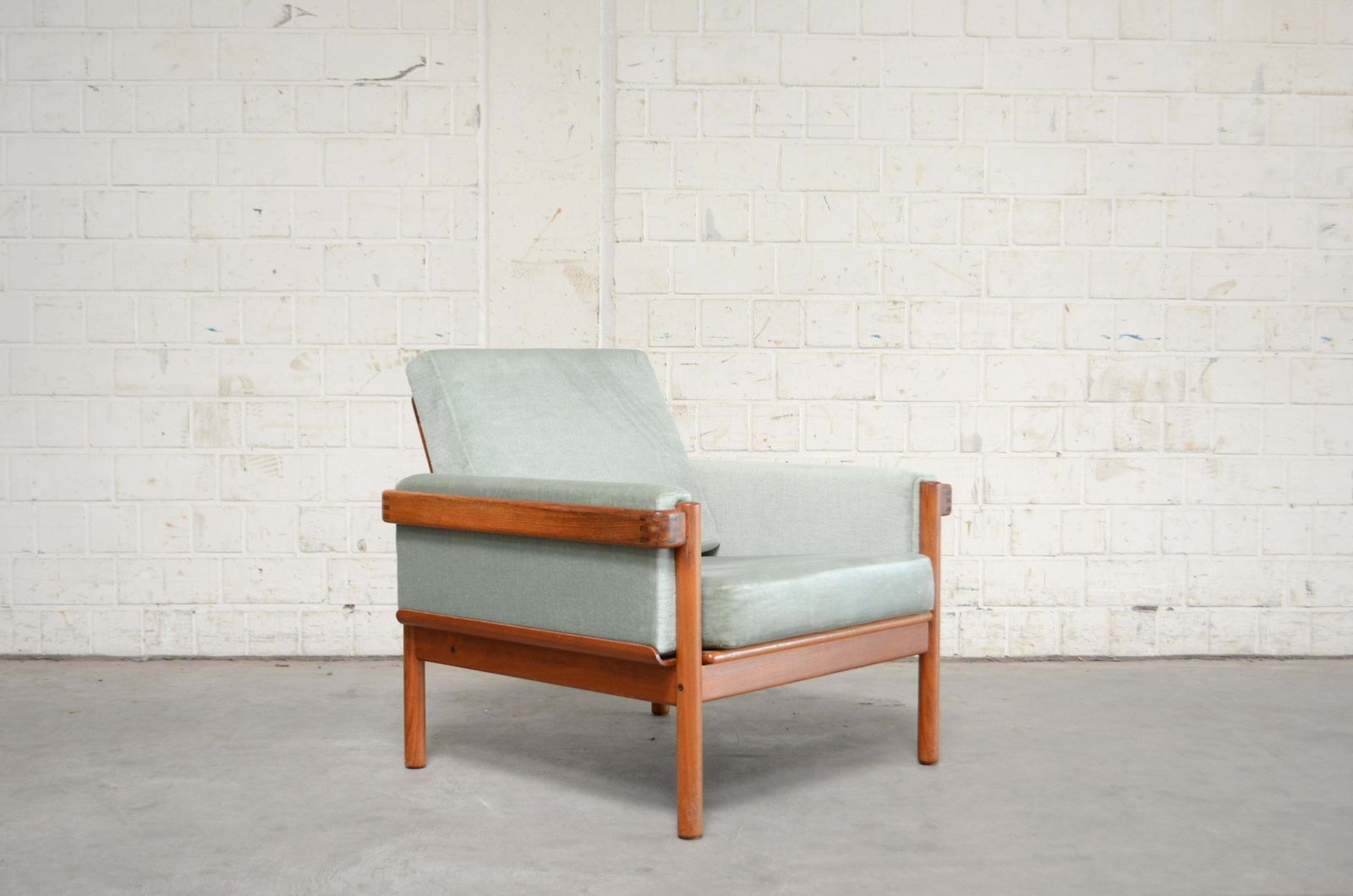 Henry Walter Klein Danish Modern Pair Of Teak Easy Chair For Bramin photo vinterior