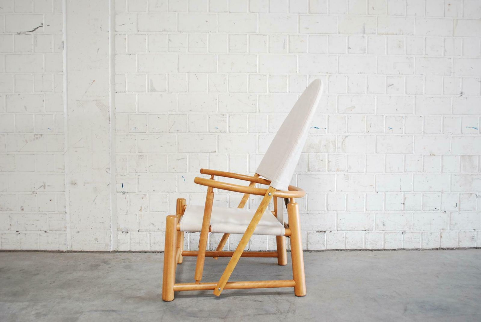 photo furniture G23 Hoop Lounge Chair Design Piero Palange & Werther Toffoloni For Germa 1970s