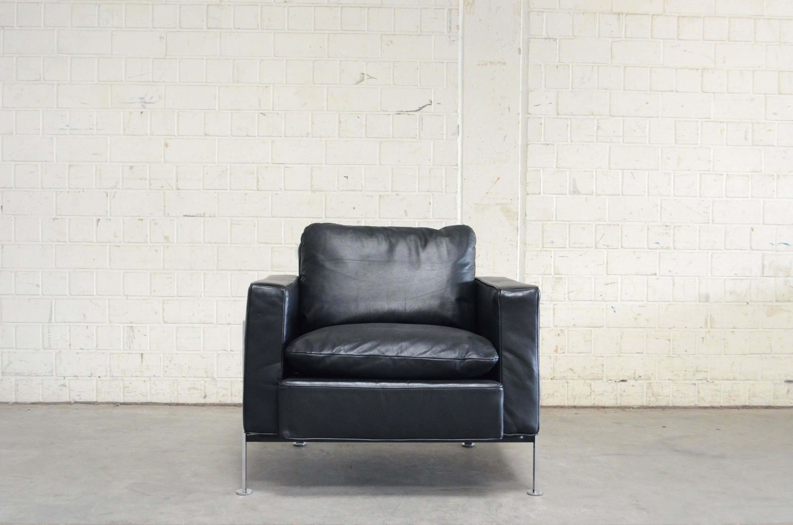 Robert Haussmann Hans Kaufeld / De Sede Rh 302 Leather Armchair First Edition photo Furniture