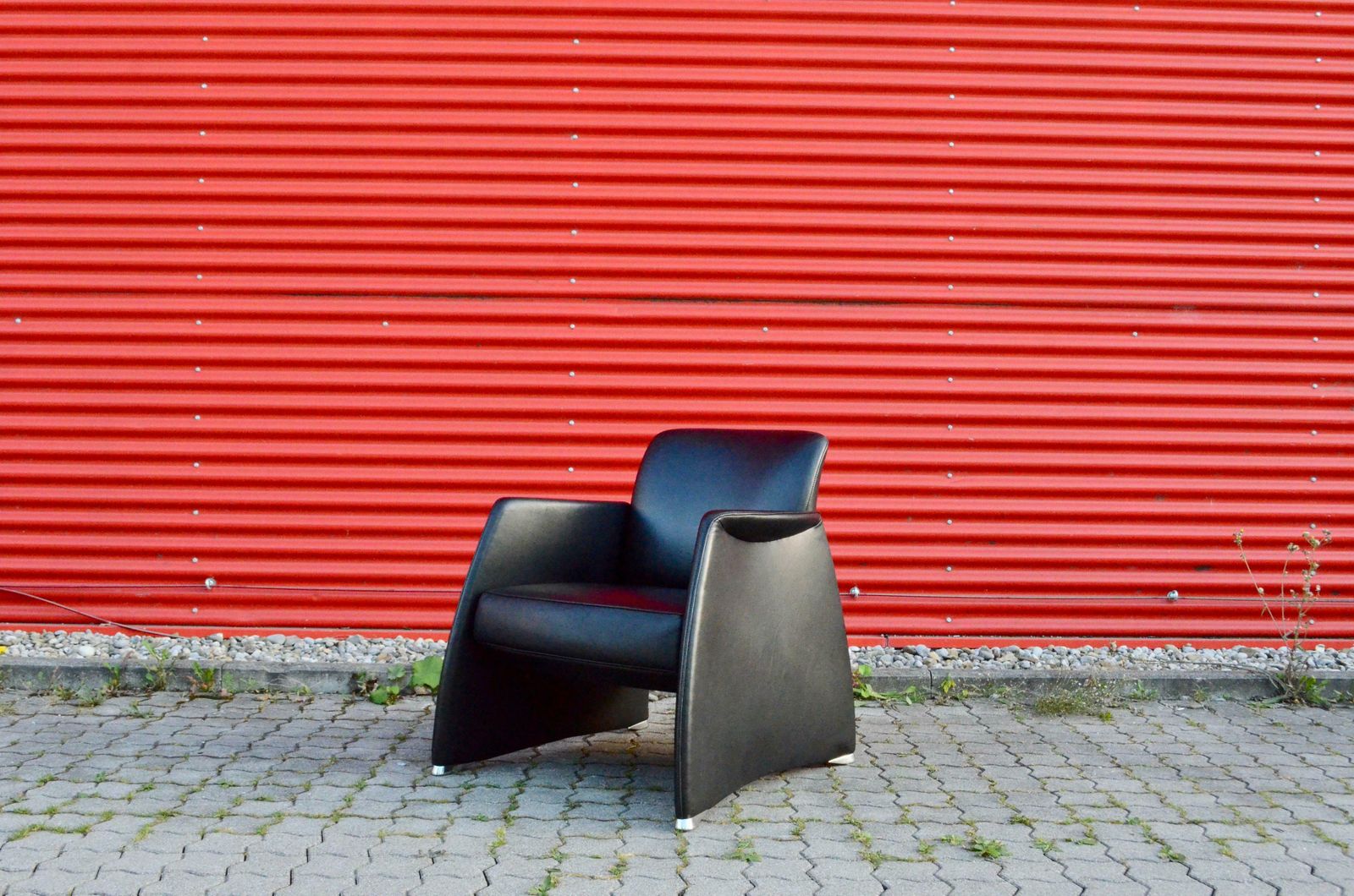 De Sede Black Leather Armchair photo furniture