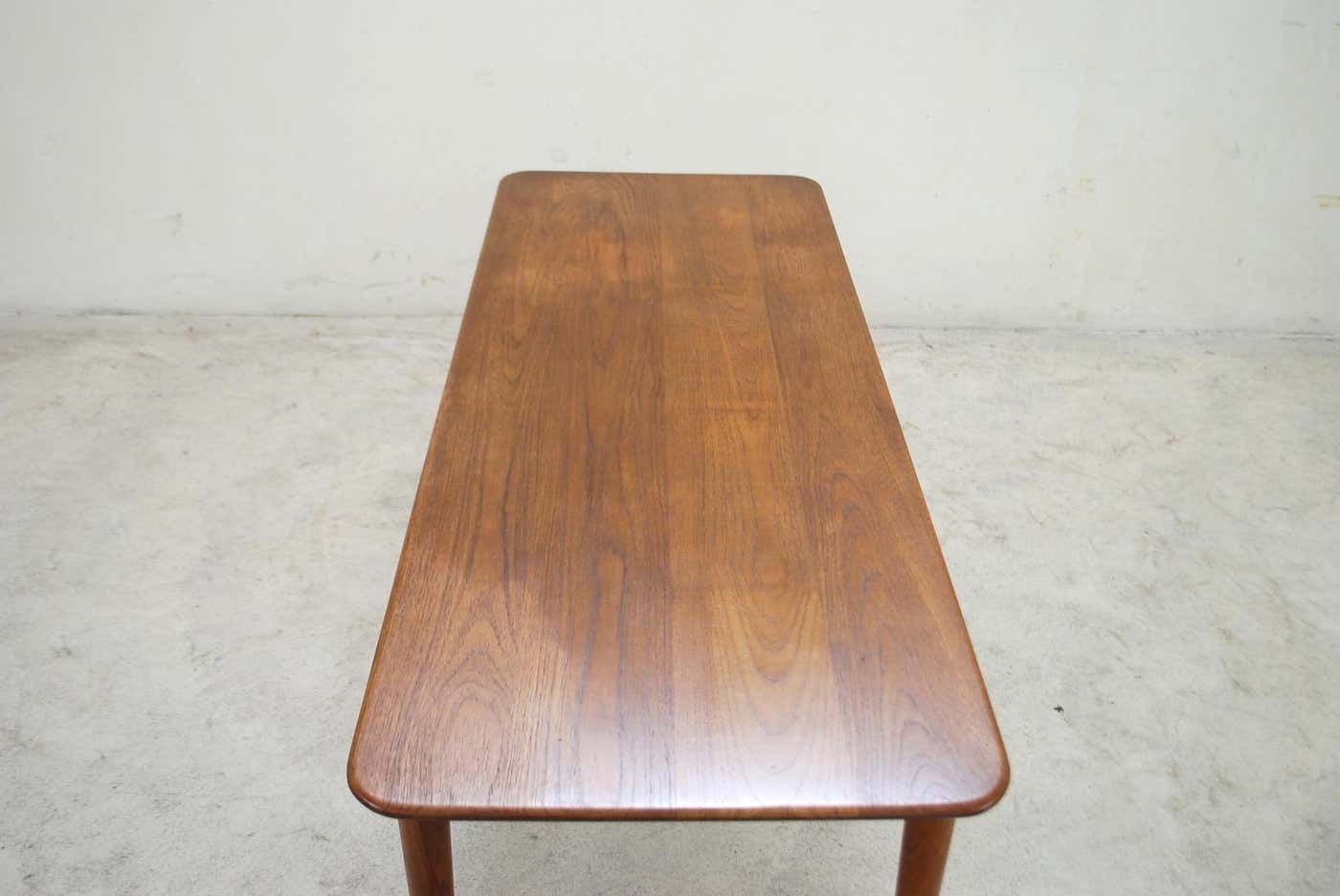 Danish Modern Teak Coffee Table Rolf Rastad And Adolf Relling For Gustav Bahus photo 1480.0