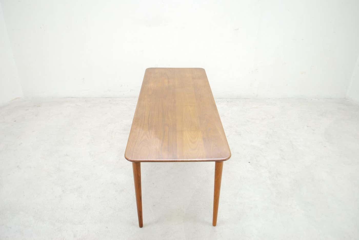 Furniture Danish Modern Teak Coffee Table Rolf Rastad And Adolf Relling For Gustav Bahus photo