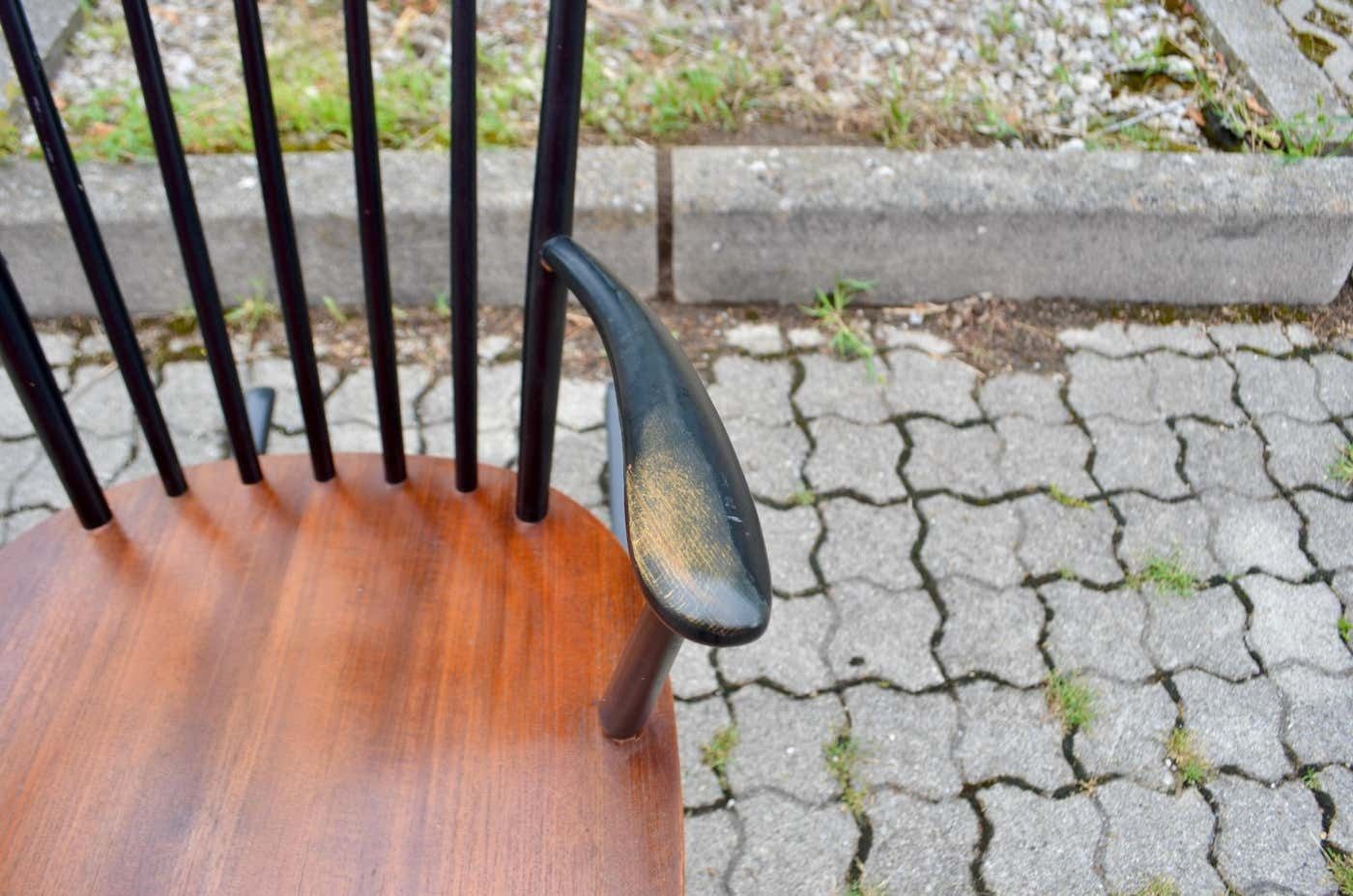 photo vintage Rocking Chair Rocker Design By Sven Erik Fryklund By Hagafors