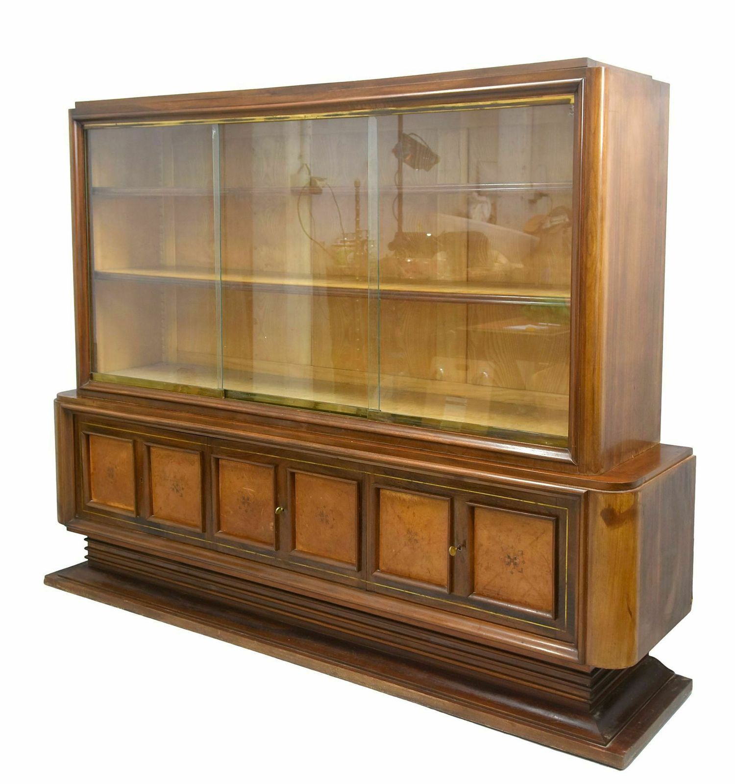 1940 Bookcase Chest In Rosewood