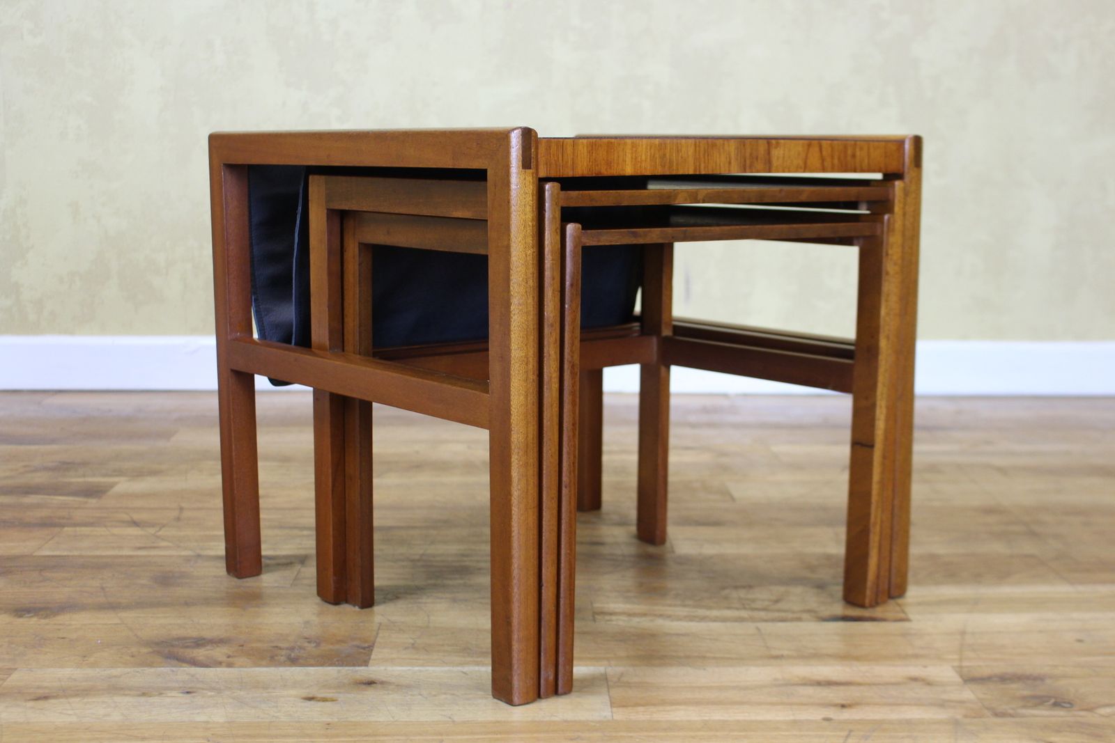 A H McIntosh Teak Nest Of Tables. photo 330.0
