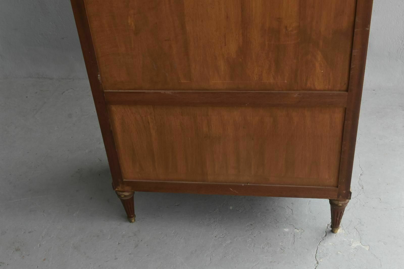 photo furniture Louis XVI Style Mahogany Bookcase Early 20th Century