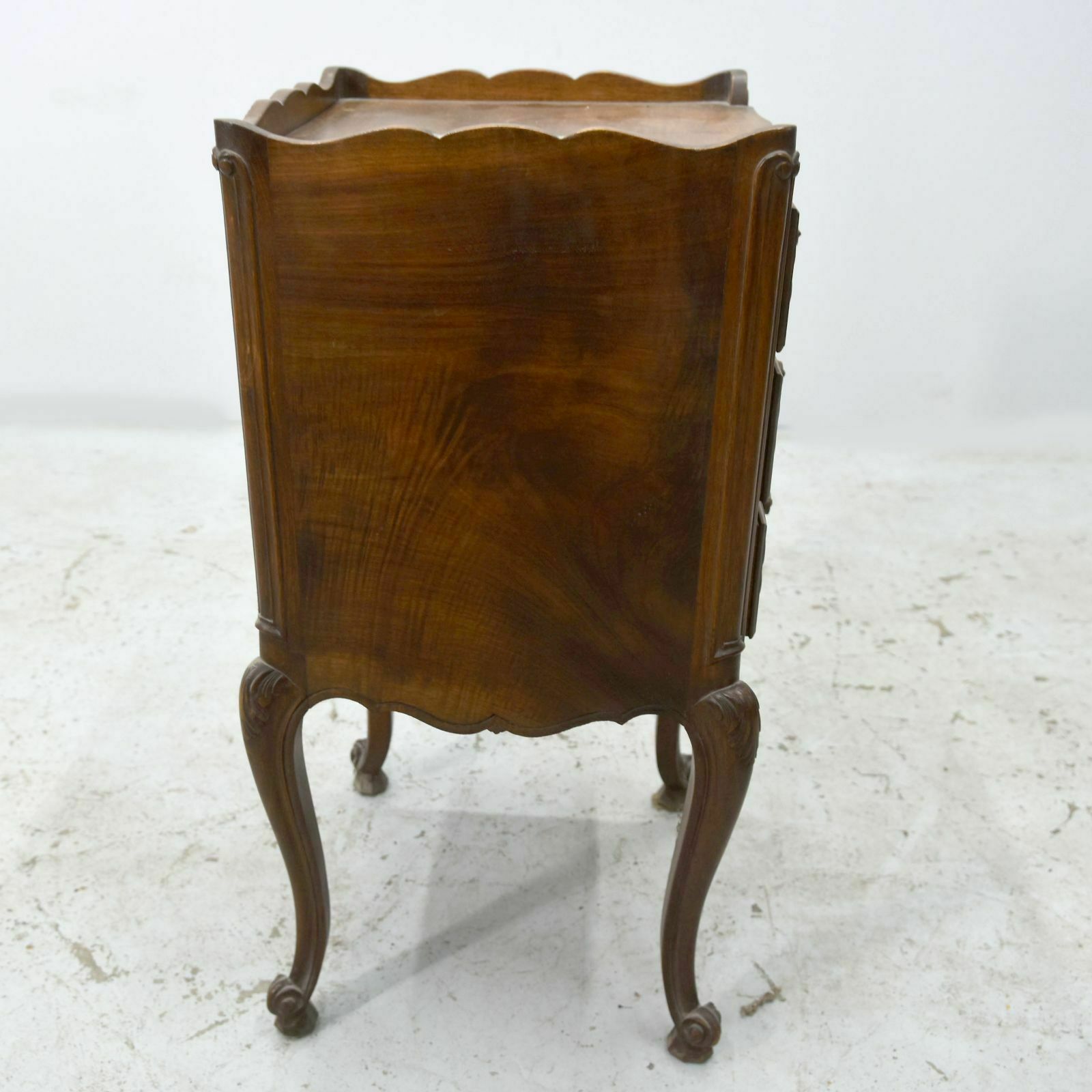 Louis XV Style Cherry Wood Bedside Table, Early 20th Century photo furniture