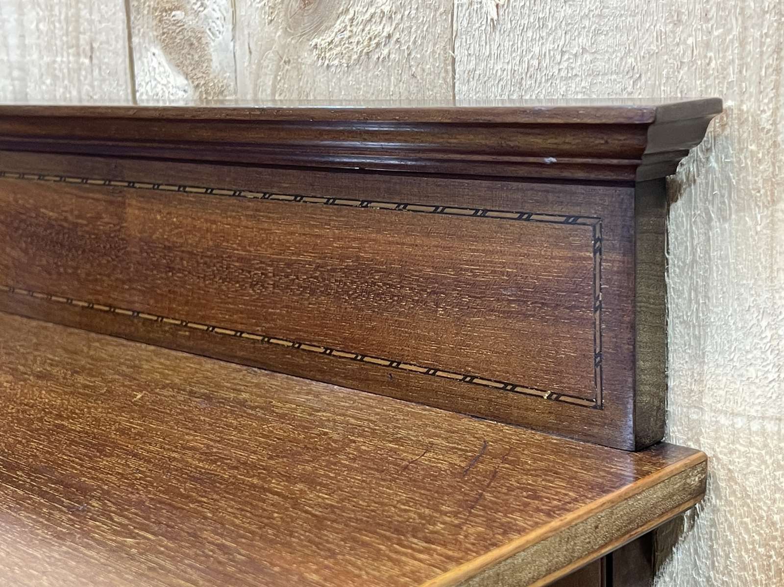 English 3 Door Mahogany Bookcase, 1950s photo 1160.0