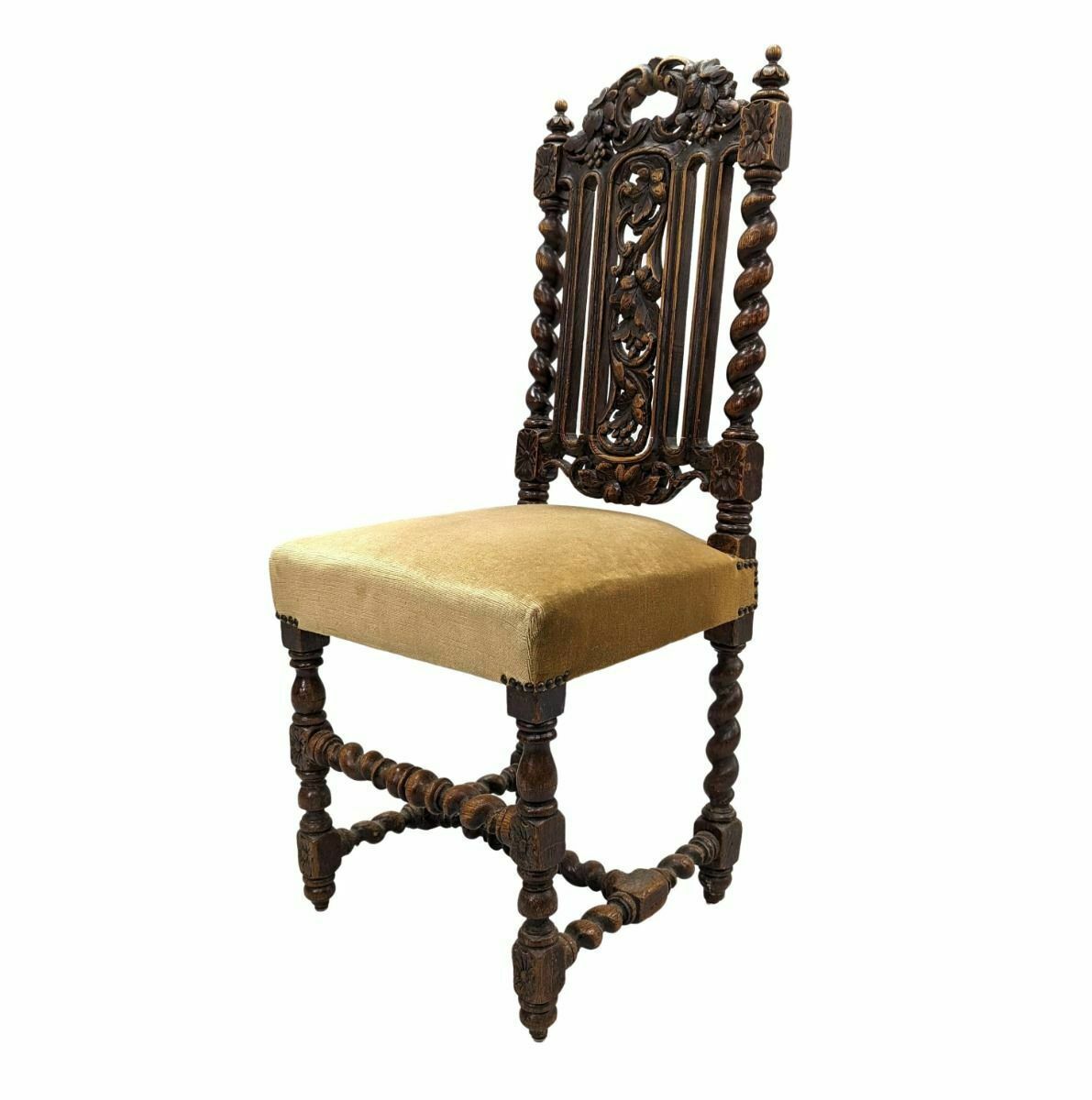 Series Of Chairs In Black Forest Oak