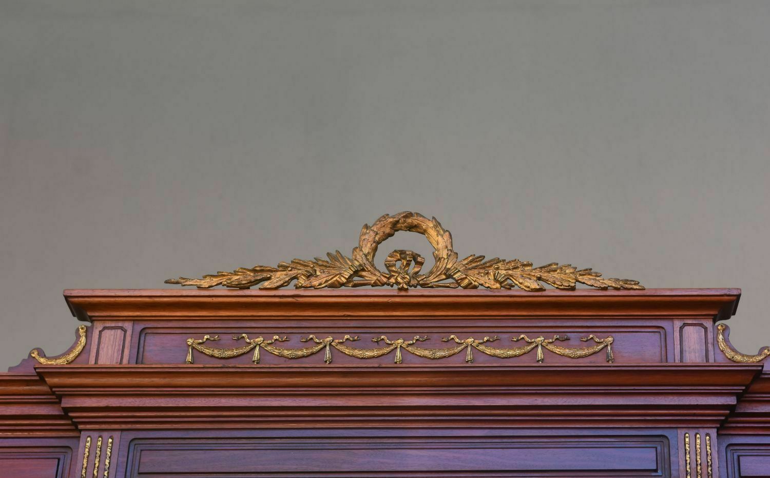 Louis XVI Style Mahogany Cabinet Gilded Bronze photo buy