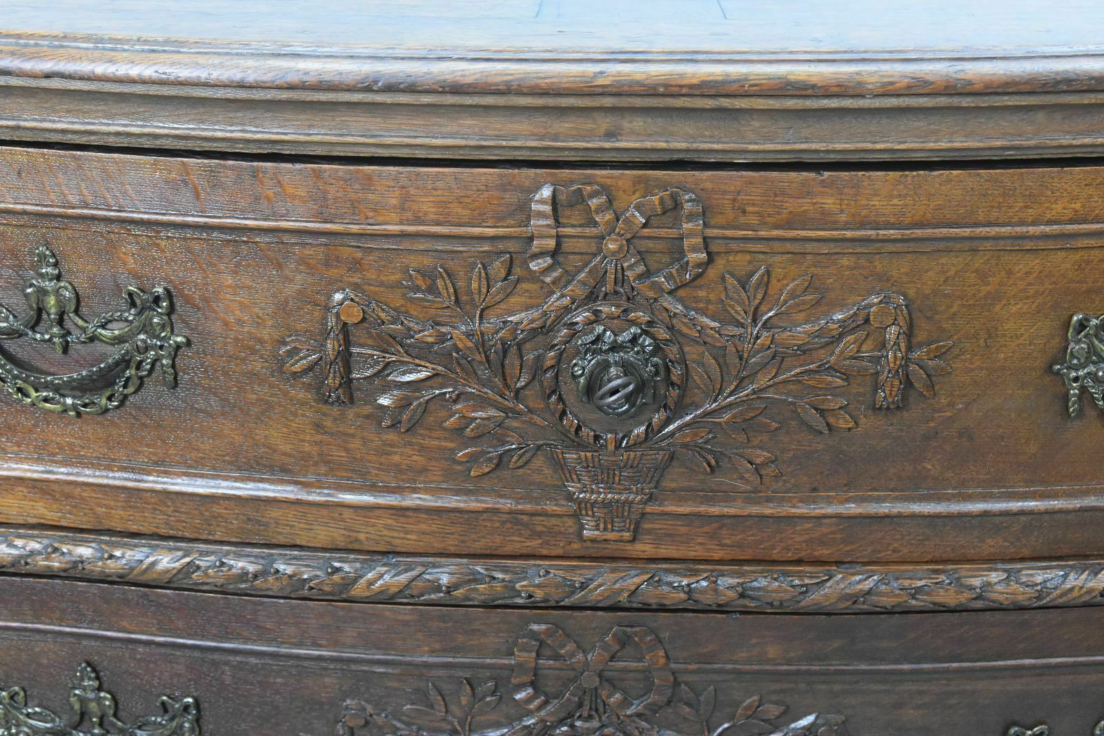 Liège Chest Of Drawers In Louis XVI Oak, 18th Century photo for sale