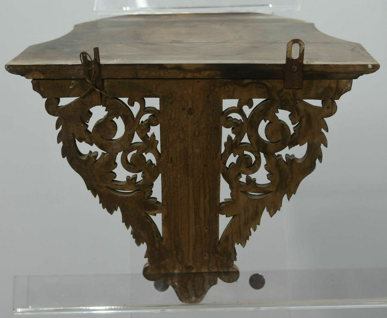Louis XV Style Corner Shelf In Gilded Wood 1900 photo vinterior