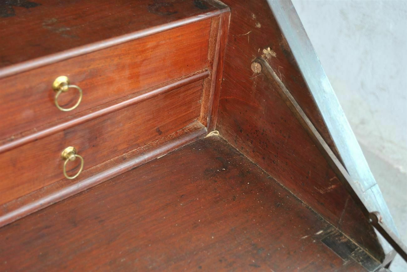 18th Century Sloping Desk In Mahogany And Bronze photo 4861.0