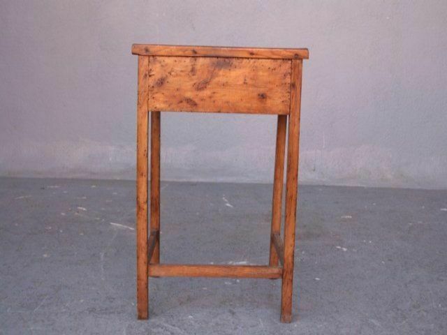 Furniture Oak School Desk From 1900, 1900s photo